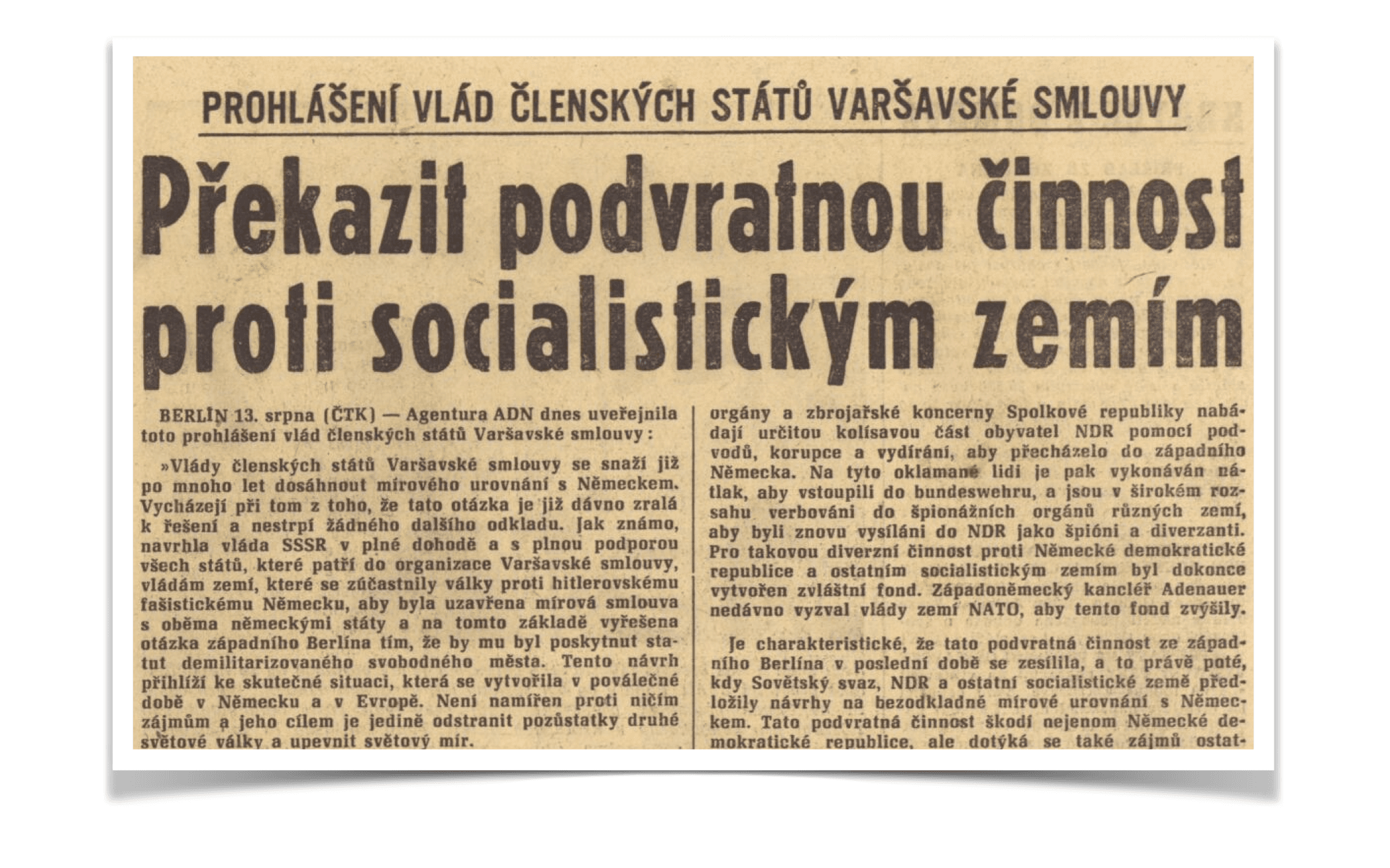 Berlínská zeď a protipožární zeď